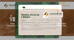 Desktop Screenshot of lazzarini.com.br
